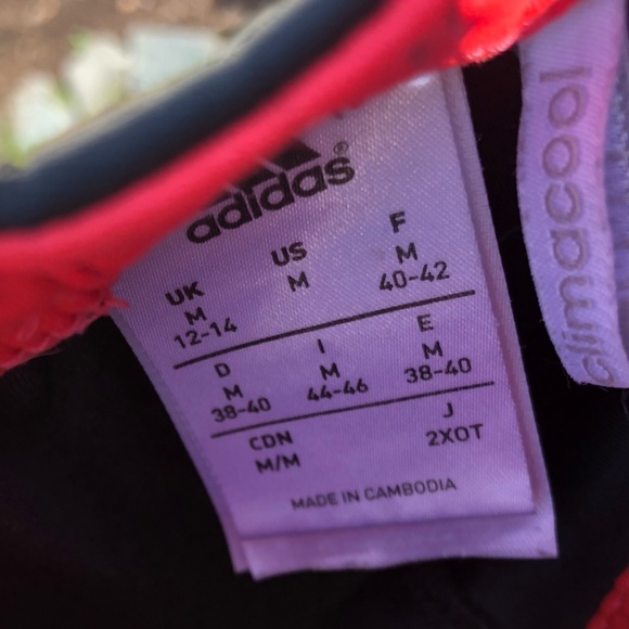 Adidas Climacool  black running shorts deep orange stripes - Picture 9 of 9